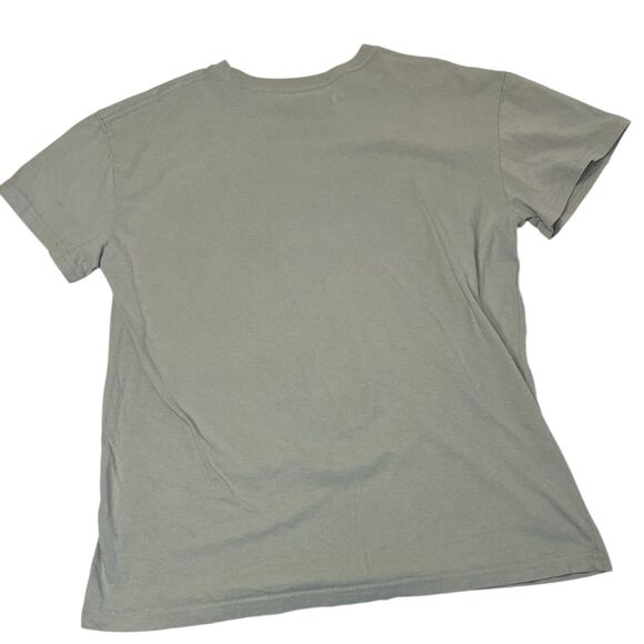 The Rolling Stones Tee Light Green Floral Tongue Graphic Band Shirt L - Picture 2 of 7